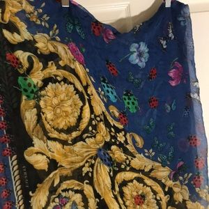 Versace ladybug scarf